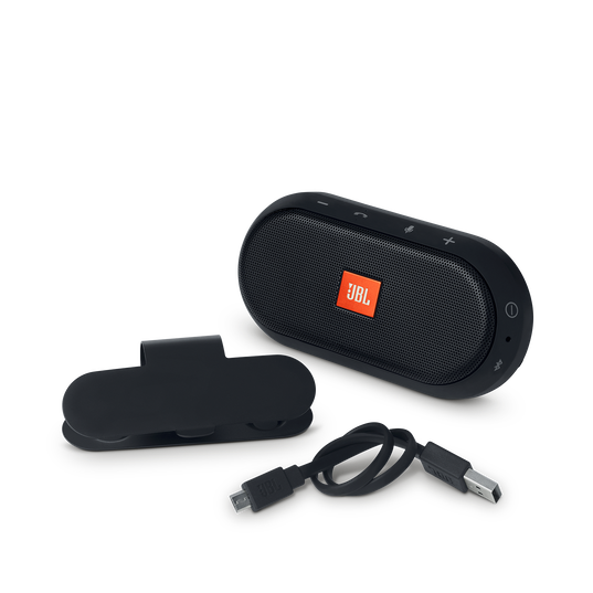JBL Trip - Black - Visor Mount Portable Bluetooth Hands-free Kit - Detailshot 7