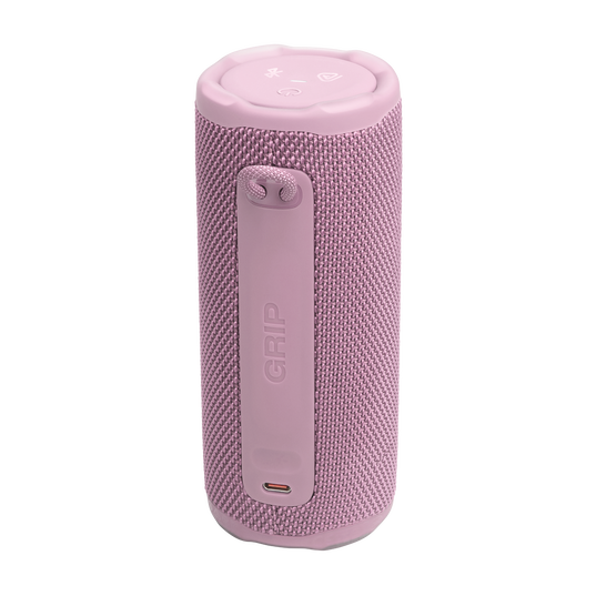 JBL Grip - Pink - Compact Bluetooth speaker with bold JBL Pro Sound and ambient light - Back