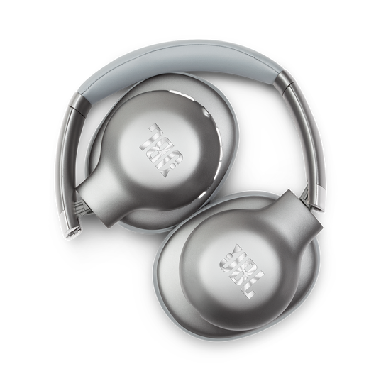 JBL EVEREST™ 710 - Silver - Wireless Over-ear headphones - Detailshot 1