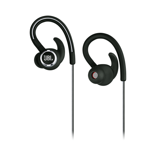 JBL Reflect Contour 2 - Black - Secure fit Wireless Sport Headphones - Detailshot 2