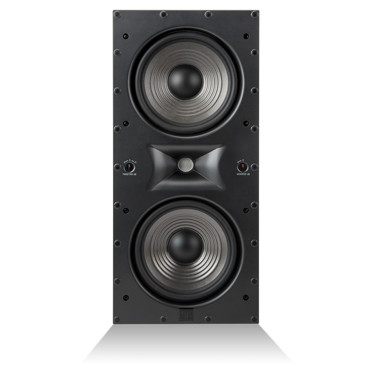 Studio 66LCR - White - Dual 6.5" (165mm) 2-way In-Wall Loudspeaker - Top