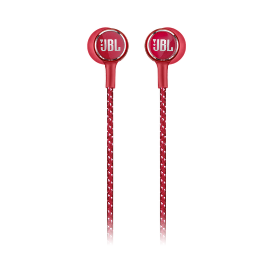JBL Live 200BT - Red - Wireless in-ear neckband headphones - Front
