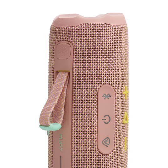 JBL Flip 7 - Pink - Portable waterproof and drop-proof  speaker - Detailshot 5