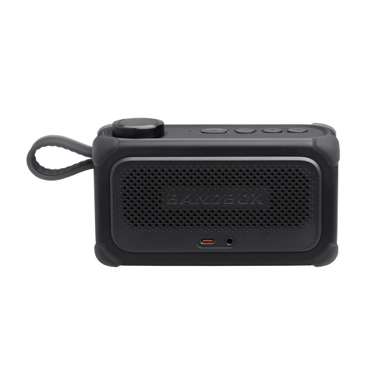 JBL BandBox Solo - Black - Compact AI-powered practice amp and speaker - Back