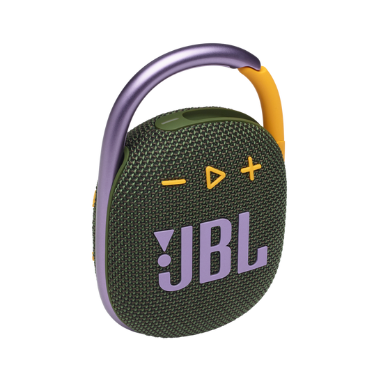 JBL Clip 4 - Green - Ultra-portable Waterproof Speaker - Hero