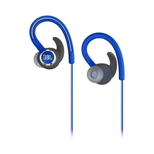 JBL Reflect Contour 2 - Blue - Secure fit Wireless Sport Headphones - Detailshot 2