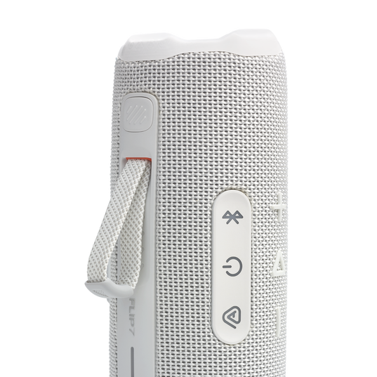 JBL Flip 7 - White - Portable waterproof and drop-proof  speaker - Detailshot 5