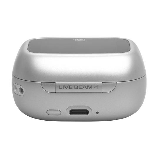 JBL Live Beam 4 - Silver - True wireless Noise Cancelling earbuds - Detailshot 2