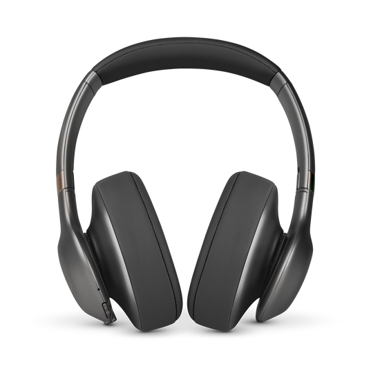 JBL EVEREST™ 710 - Gun Metal - Wireless Over-ear headphones - Front