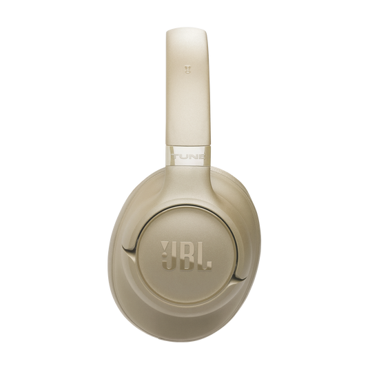 JBL Tune 730BT - Beige - Wireless over-ear headphones - Top