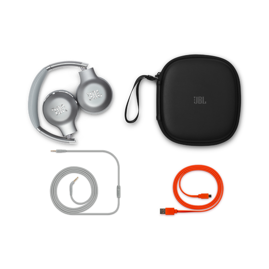 JBL EVEREST™ 310 - Silver - Wireless On-ear headphones - Detailshot 3