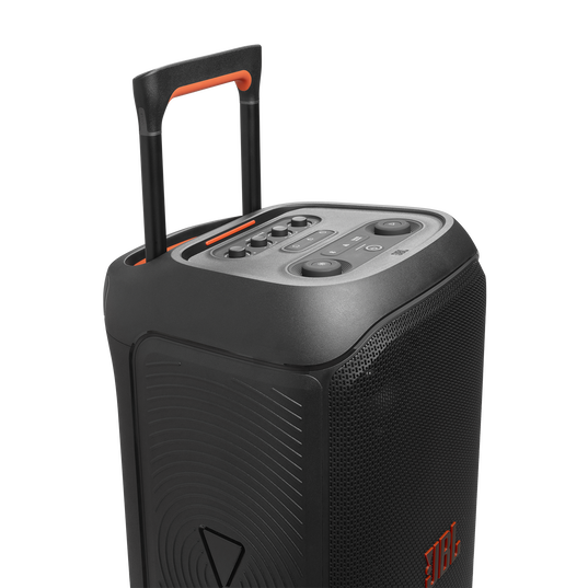 JBL PartyBox Stage 320 - Black - Portable party speaker with wheels - Detailshot 9