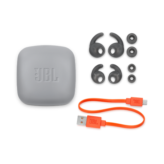 JBL Reflect Contour 2 - Blue - Secure fit Wireless Sport Headphones - Detailshot 3