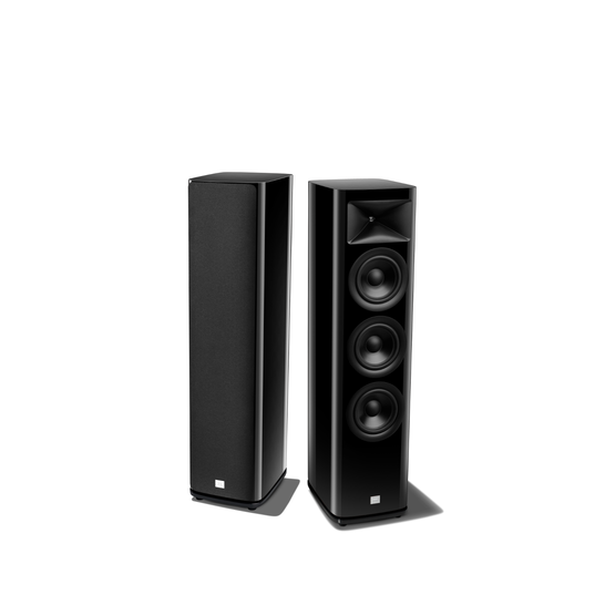 HDI-3600 - Black Gloss - 2 &frac12;-way Triple 6.5-inch (165mm) Floorstanding Loudspeaker - Detailshot 1