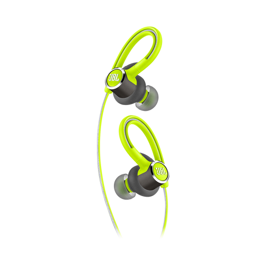 JBL Reflect Contour 2 - Green - Secure fit Wireless Sport Headphones - Detailshot 1