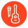 Cổng gắn Guitar và Micro