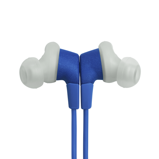 JBL Endurance Run 3 USB-C - Blue - USB-C Wired Sport Headphones - Front