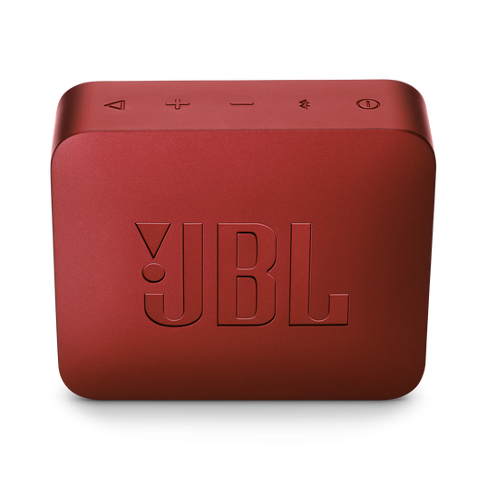 JBL Go 2 - Ruby Red - Portable Bluetooth speaker - Back