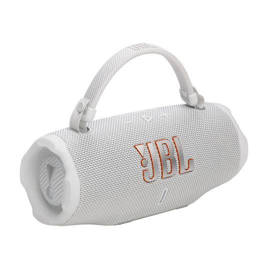 JBL Charge 6 - White - Portable waterproof and drop-proof Bluetooth speaker - Detailshot 1