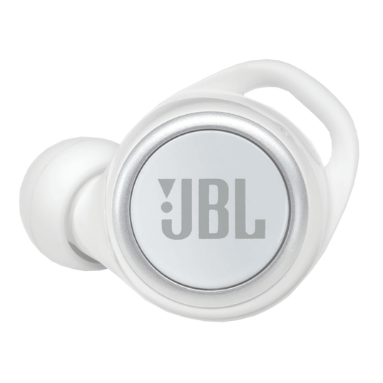 JBL Live 300TWS - White Gloss - True wireless earbuds - Detailshot 2