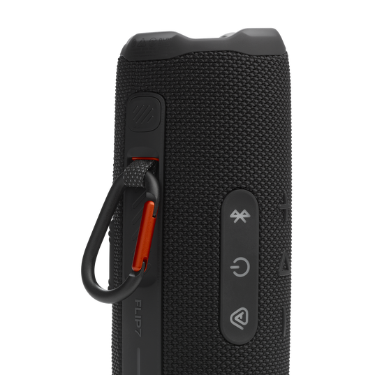 JBL Flip 7 - Black - Portable waterproof and drop-proof  speaker - Detailshot 5