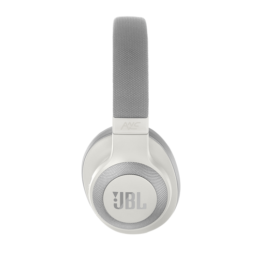 JBL E65BTNC - White - Wireless over-ear noise-cancelling headphones - Left