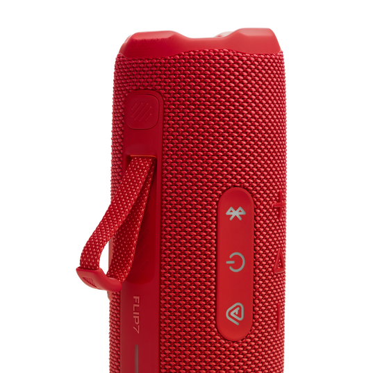 JBL Flip 7 - Red - Portable waterproof and drop-proof  speaker - Detailshot 5