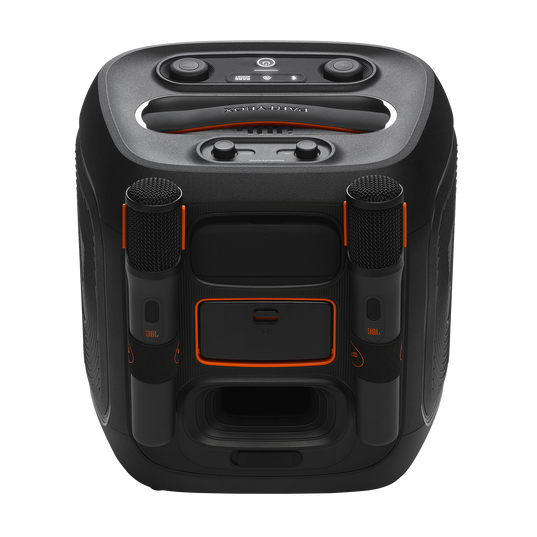 JBL PartyBox Encore 2 - Black - Portable party speaker with 1 mic - Back