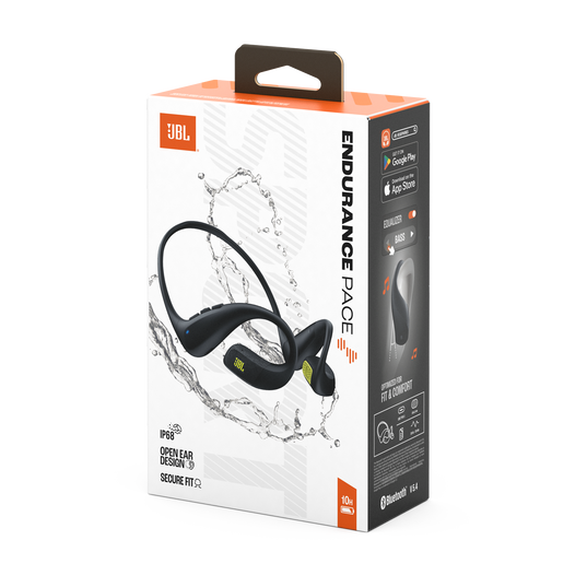 JBL Endurance Pace - Black / Lime - Open-Ear Sport Headphones - Detailshot 15