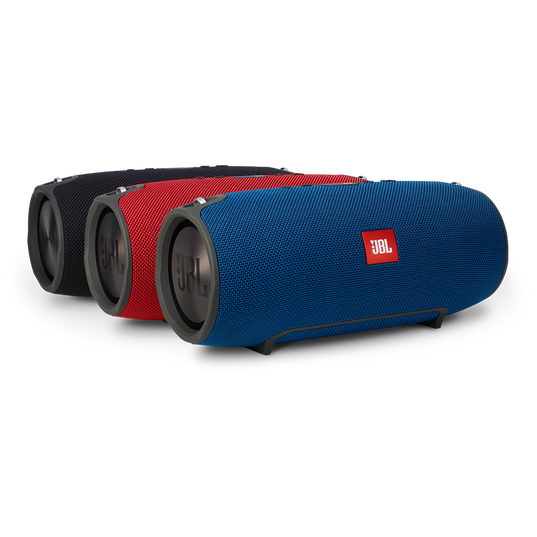 JBL Xtreme - Blue - Splashproof portable speaker with ultra-powerful performance - Detailshot 5