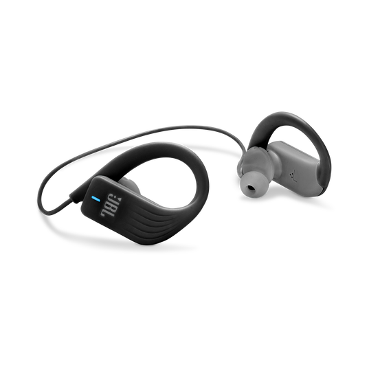JBL Endurance SPRINT - Black - Waterproof Wireless In-Ear Sport Headphones - Detailshot 1