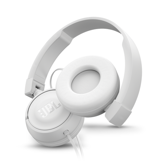 JBL T450 - White - On-ear headphones - Detailshot 1