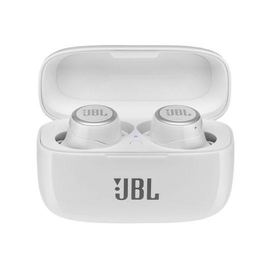 JBL Live 300TWS - White Gloss - True wireless earbuds - Hero