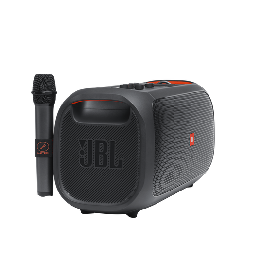 Jbl Partybox On-The-Go | Portable Party Speaker With Built-In Lights And  Wireless Mic