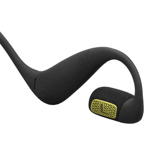 JBL Endurance Pace - Black / Lime - Open-Ear Sport Headphones - Left