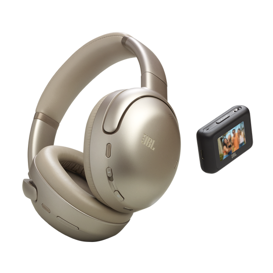 JBL Tour One M3 Smart Tx - Mocha - Wireless over-ear Noise Cancelling headphones with JBL Smart Tx - Hero