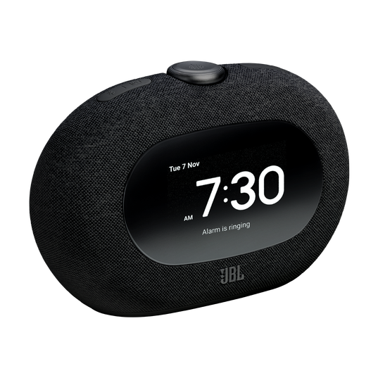 JBL Horizon 3 - Black - Bluetooth&reg; clock radio speaker with DAB/DAB+/FM - Hero