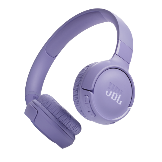 JBL Tune 520BT - Purple - Wireless on-ear headphones - Hero