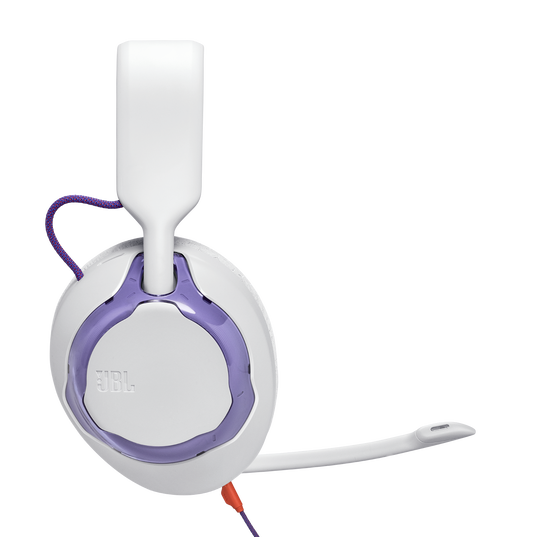 JBL Quantum 250 - White - Wired multiplatform gaming headset - Left