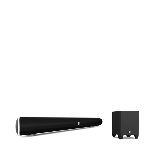 JBL Cinema SB350 - Black - Home cinema 2.1 soundbar with wireless subwoofer - Detailshot 2