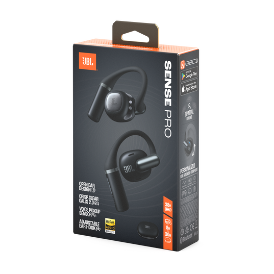 JBL Sense Pro - Black - True wireless open-ear headphones - Detailshot 15