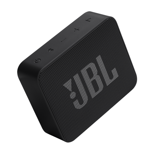 JBL Go Essential 2 - Black - Portable Waterproof Speaker - Detailshot 1