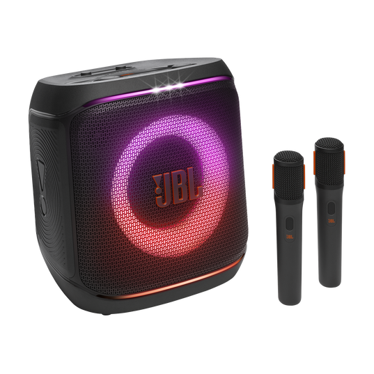 JBL PartyBox Encore 2 - Black - Portable party speaker with 1 mic - Hero