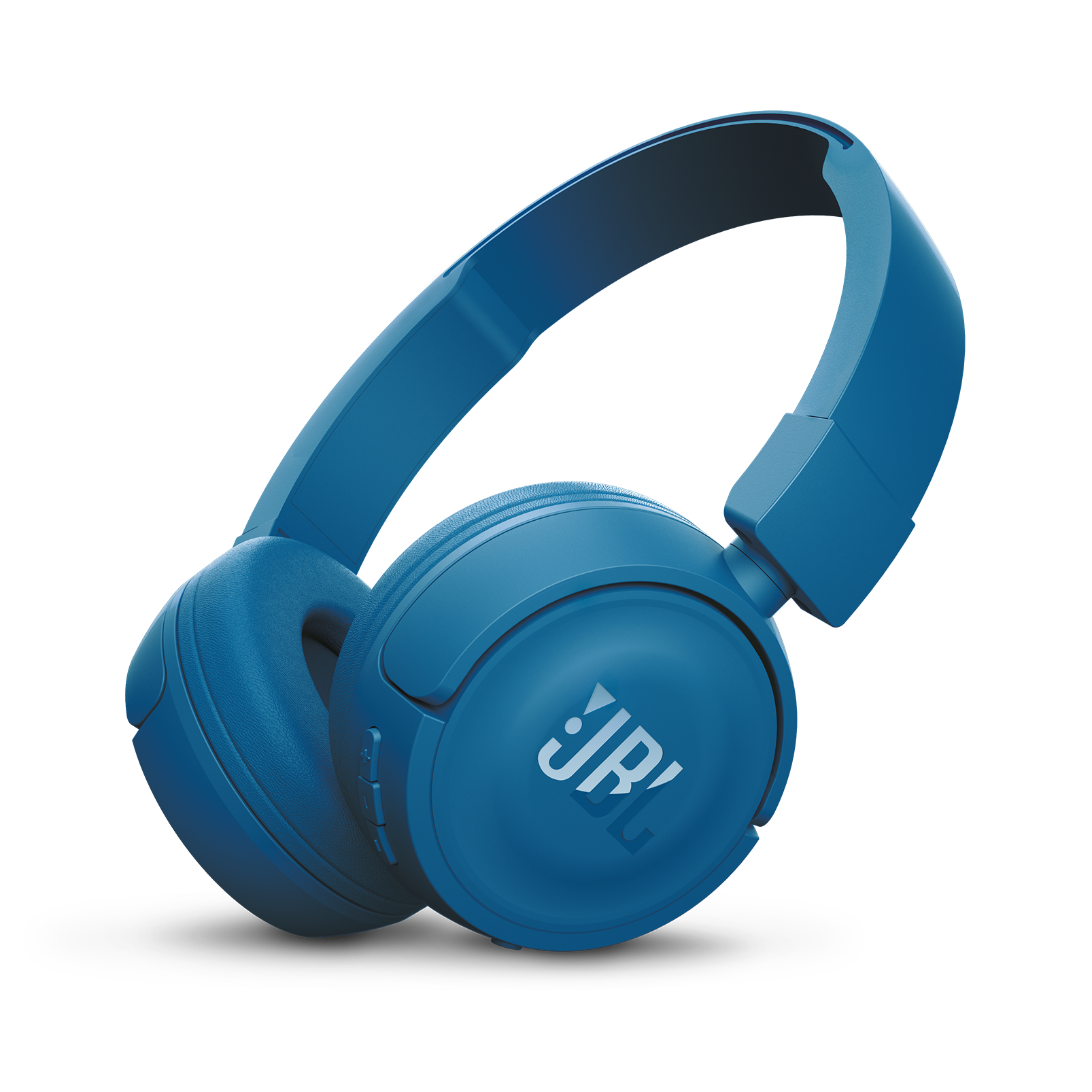 JBL T450BT - Blue - Wireless on-ear headphones - Hero