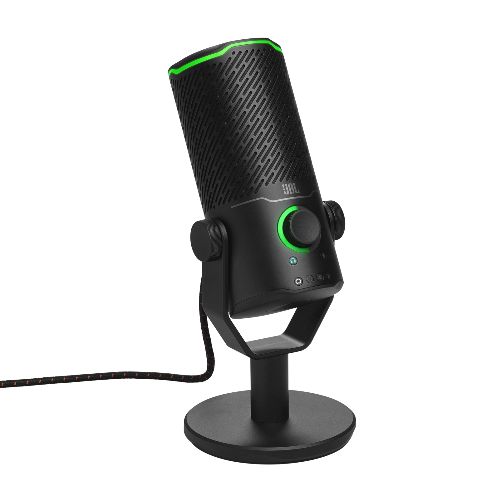 JBL Quantum Stream Studio | Quad pattern premium USB microphone for  streaming, recording and gaming