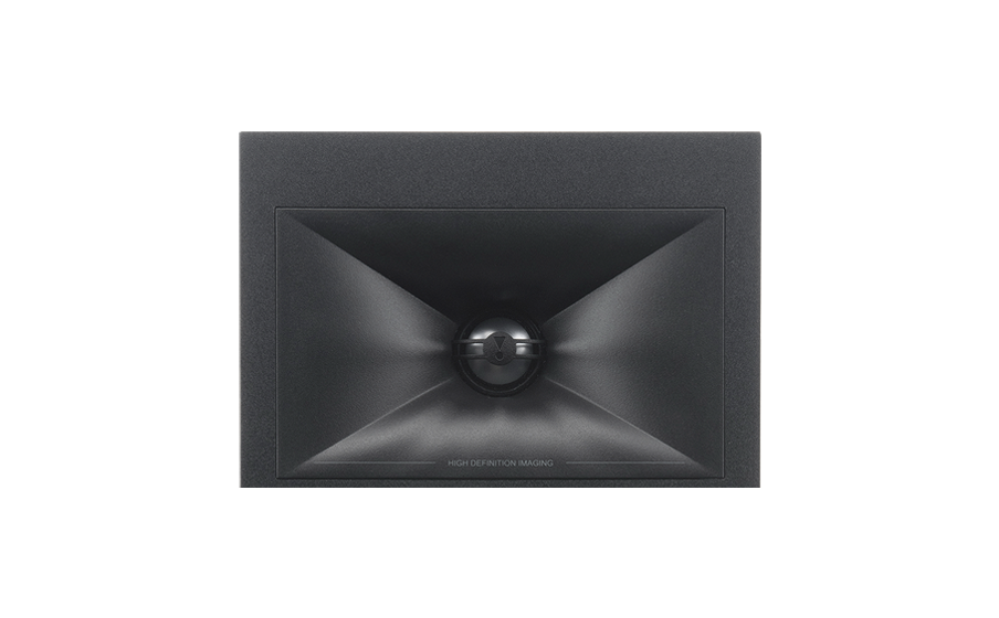 1-inch (25mm) Anodized Aluminum Tweeter in a Next Generation HDI™ Waveguide