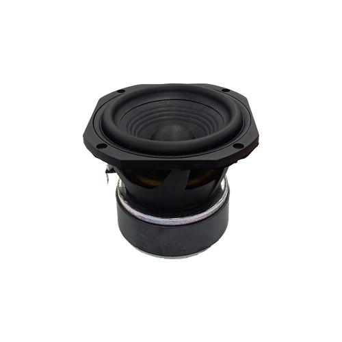 JW130P-4 / 5.25-inch (130mm) Pure-pulp Black Paper Cone Woofers with Cast-frames