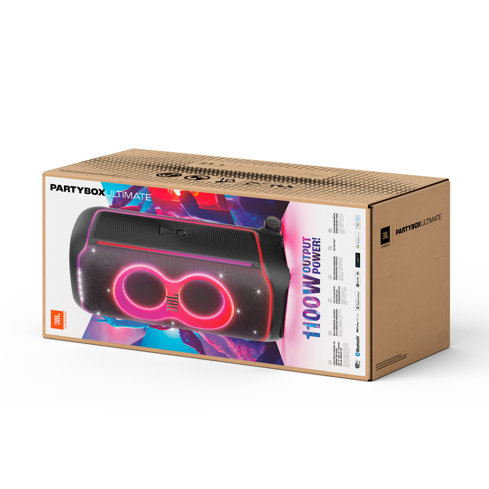 JBL PartyBox Ultimate | Loa tiệc cực đại với âm thanh mạnh mẽ, ánh sáng ...