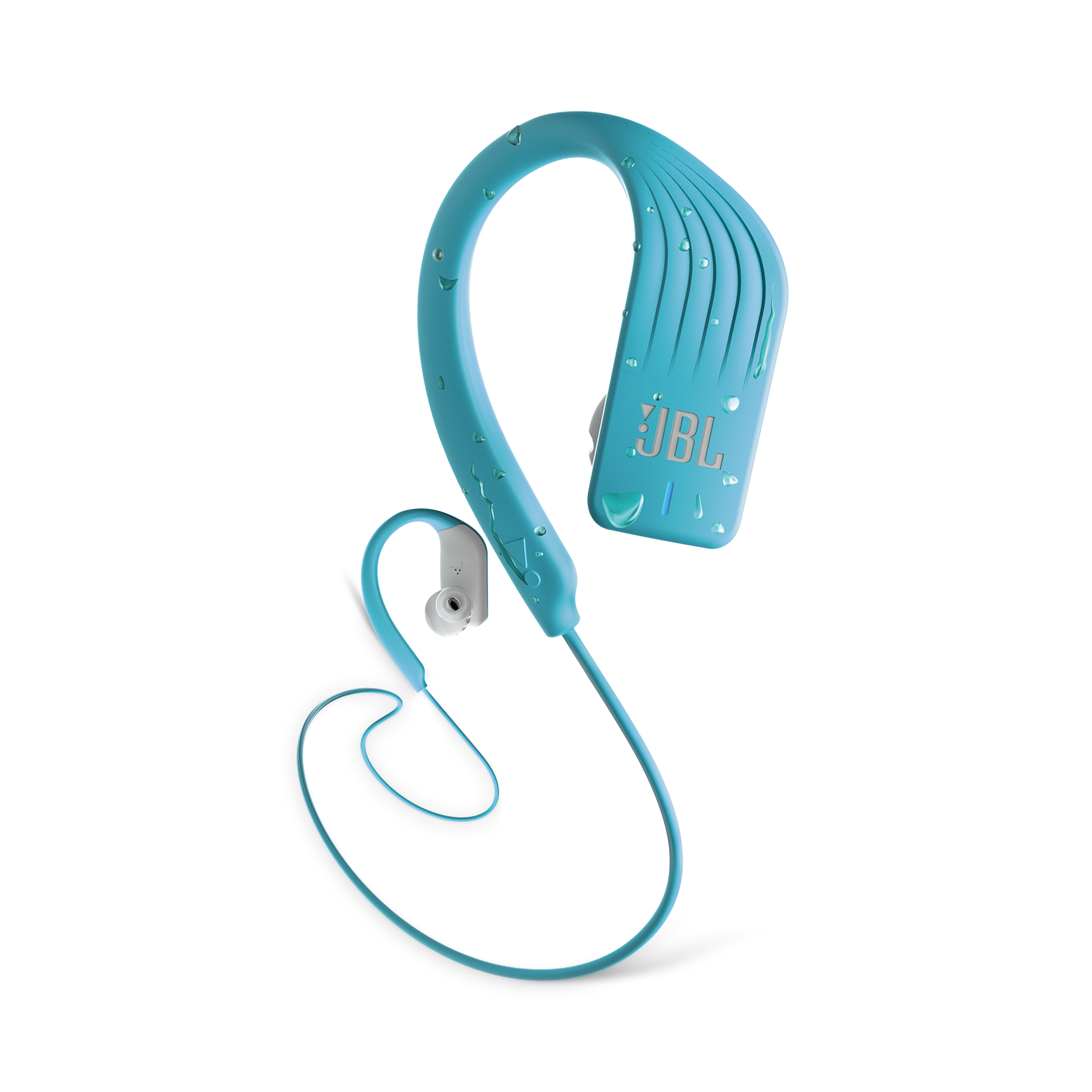 JBL Endurance SPRINT - Teal - Waterproof Wireless In-Ear Sport Headphones - Hero