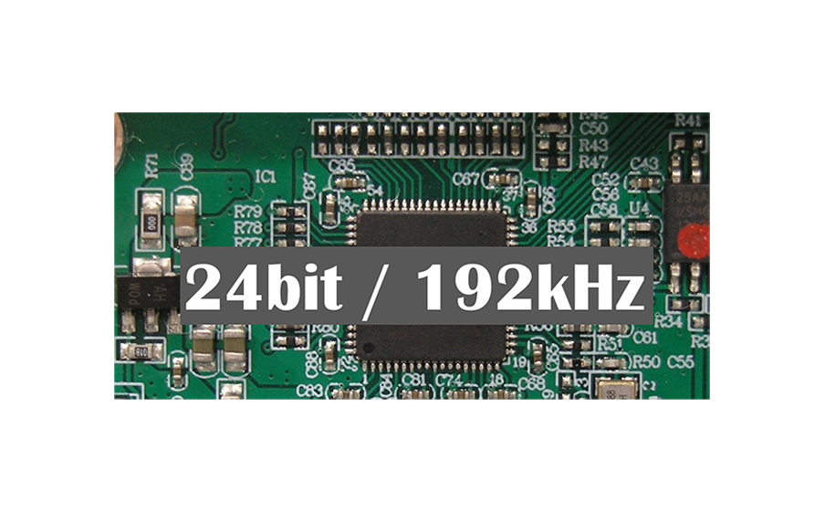 24-Bit/192kHz High-resolution DAC